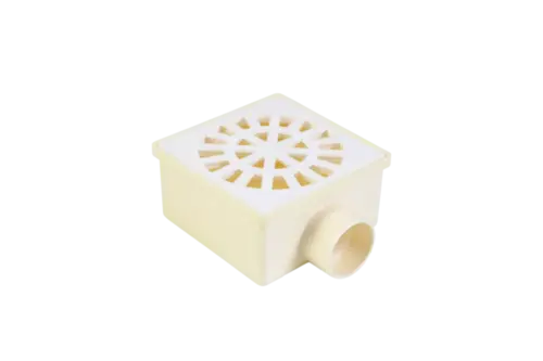 Ralo Sinfonado Quadrado Branco 100x52x40 Nº43 Krona