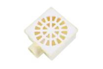 Ralo Sinfonado Quadrado Branco 100x52x40 Nº43 Krona