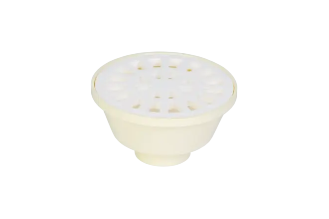 Ralo Sinfonado Redondo Branco 100x38x40 Nº37 Krona
