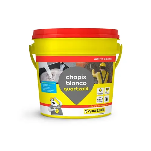 Aditivo Colante para Chapisco Chapix Blanco 18L Quartzolit
