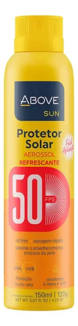 PROTETOR SOLAR FPS50 150ML ABOVE