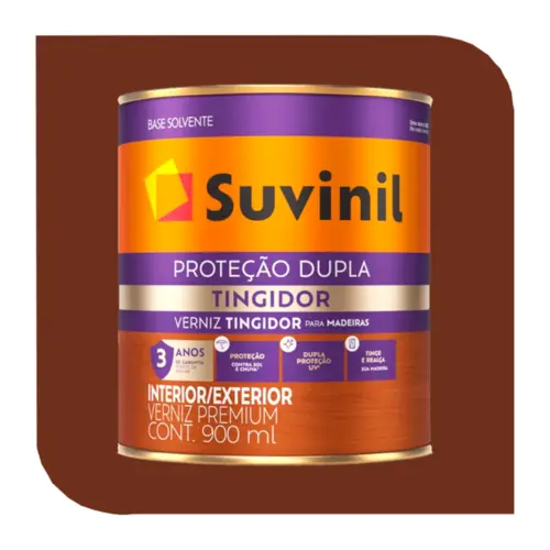 VERNIZ TINGIDOR BRILHANTE 0,9L IMBUIA SUVINIL