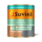 Tinta Esmalte Base Água Cor e Proteção Fosco Branco 0,9L Suvinil