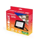 Refletor Led Slim 10w Preto 6500k Biv Ourolux