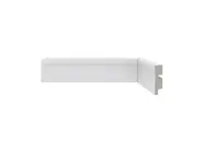 Rodapé de poliestireno 455 branco barra com 50mm x 240cm  Santa Luzia