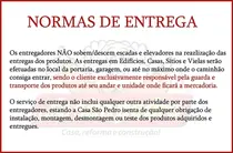 Rodapé de poliestireno 455 branco barra com 50mm x 240cm  Santa Luzia