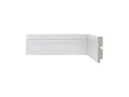 Rodapé de Poliestireno 456 branco barra com 70mm x 240cm Santa Luzia
