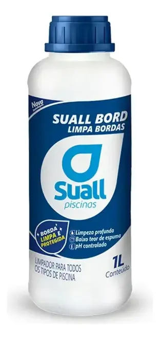 Limpa Bordas Para Piscina Suall Board 1L Suall
