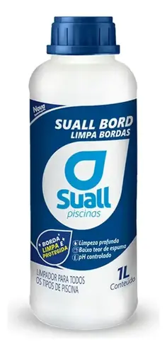 Limpa Bordas Para Piscina Suall Board 1L Suall