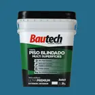 Tinta Piso Premium Blindado Multi Superfícies 20 Kg Azul 36845 BAUTECH