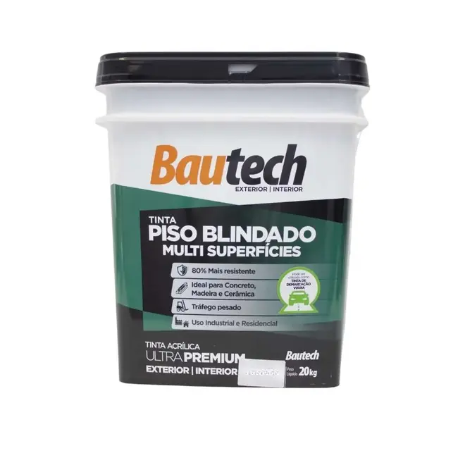 Tinta Piso Premium Blindado Multi Superfícies 20 Kg Incolor 36849 BAUTECH