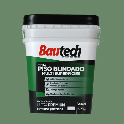 Tinta Piso Premium Blindado Multi Superfícies 20 Kg Verde 36850 BAUTECH