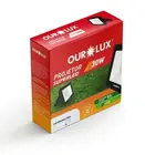 Refletor Led Slim 30w Preto 6500K Bivolt Ourolux