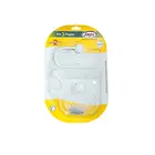 KIT ACESSORIOS SAMBA 3PC BRANCO JAPI