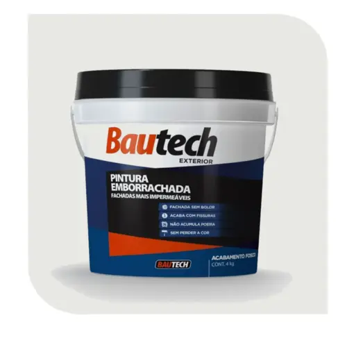Tinta Emborrachada Gelo 04kg Bautech