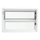 Basculante de Alumínio 040X060 Branco Lux