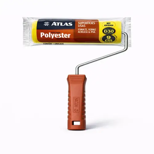 ROLO PARA PINTURA ESPUMA 9CM ATLAS