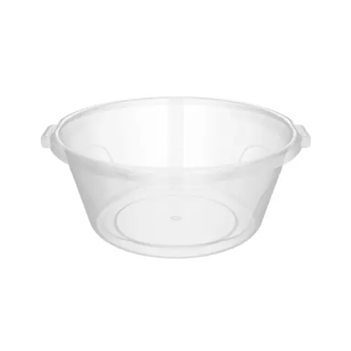 BACIA PLASTICA 20L TRANSPARENTE ASTRA