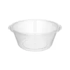 BACIA PLASTICA 20L TRANSPARENTE ASTRA