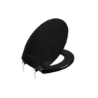 Assento Sanitário Oval Talento Preto TTO/PP Astra