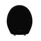 Assento Sanitário Oval Talento Preto TTO/PP Astra