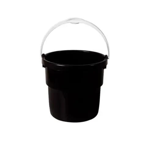 BALDE PLASTICO 8L PRETO ASTRA