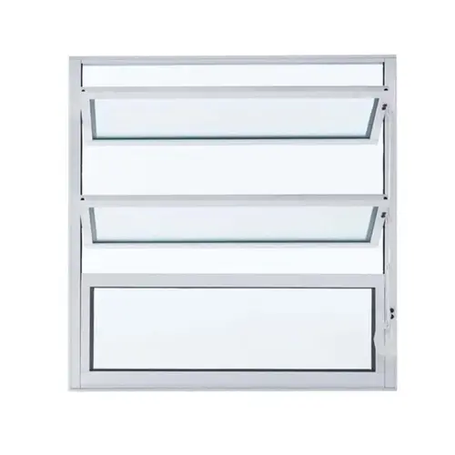 Basculante de Aluminio Branco  060X060 Lux
