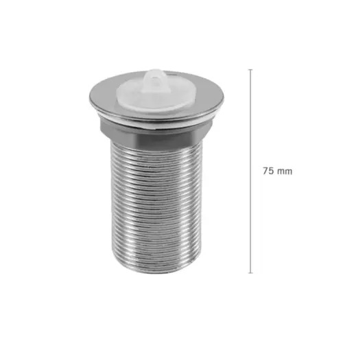 VALVULA PARA TANQUE 1.1/4" CROMADA ASTRA