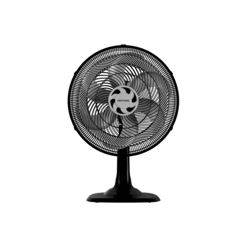 VENTILADOR OSCILANTE MESA TURBO 6P 40CM PR 127V VENTISOL