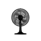 VENTILADOR OSCILANTE MESA TURBO 6P 40CM PR 127V VENTISOL