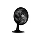 VENTILADOR OSCILANTE MESA TURBO 6P 40CM PR 127V VENTISOL