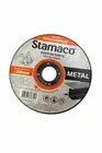 DISCO DE CORTE P/ METAL 115 X 1,6 X 20MM STAMACO