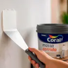 MASSA CORRIDA PVA BALDE PLASTICO 25KG CORAL