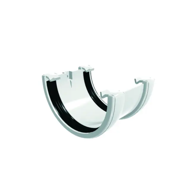 Emenda para Calha Classic Ref. DE410 Branco Odem