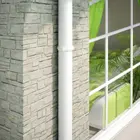 CONDUTOR DE PVC CALHA CLASSIC BRANCO 75 MM BARRA 3MT ODEM
