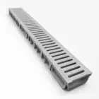 Canal Cinza Compact Grelha H3.5 100 x 11 x 5,7cm  ODEM