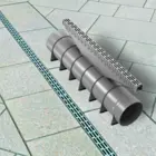 RALO CANAL C/ GRELHA CINZA PP 30X500X195MM-UCAN ODEM