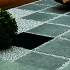 TAMPAO PARA RALO COM ARO 20X20 SIMPLES PRETO  ODEM
