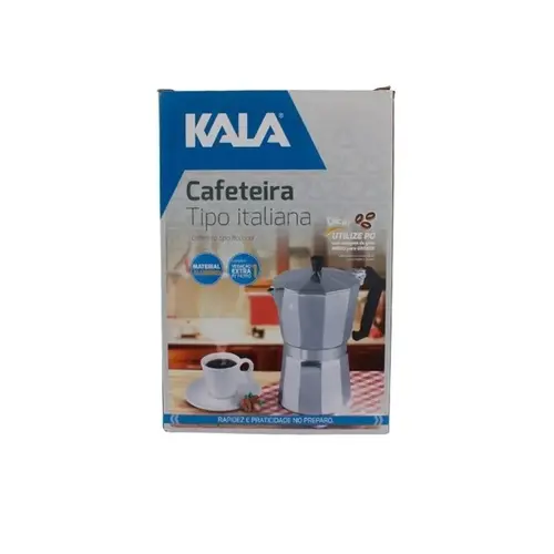 Cafeteira Italiana para 6 Xicaras Kala