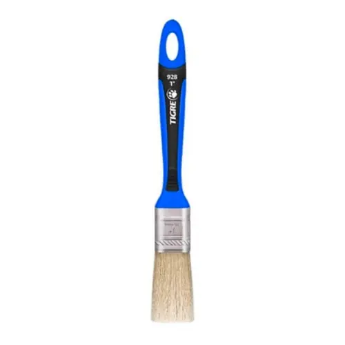 PINCEL TRINCHA PREMIUM 928 1" SINTETICO BRANCO TIGRE