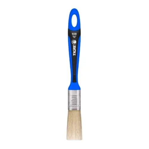 PINCEL TRINCHA PREMIUM 928 3/4" SINTETICO BRANCO TIGRE