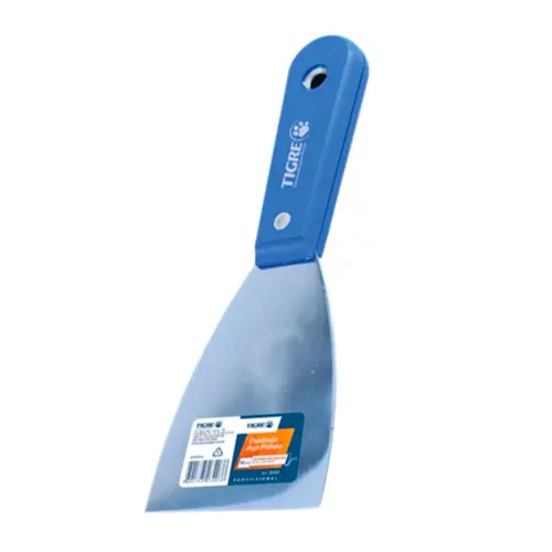 ESPATULA DE AÇO 10CM TIGRE
