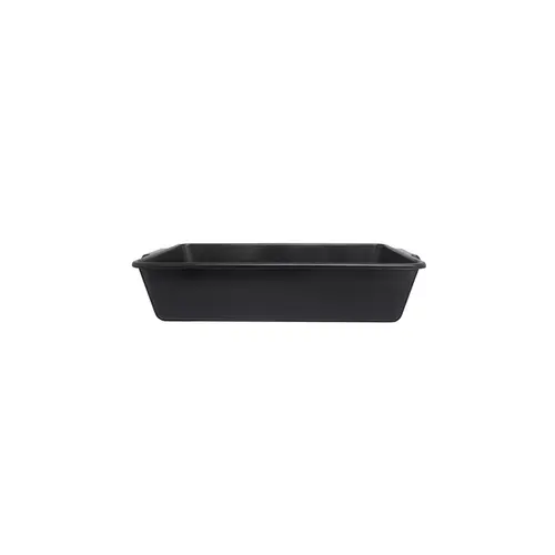 Caixa de Massa 20L Preta 62x36x13  Moldimplas