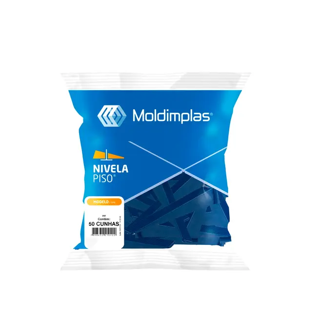 Cunha de Nivelamento Flex com 50 Peças Moldimplas