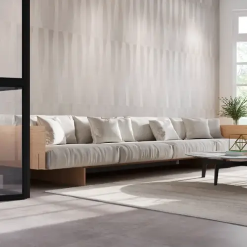 PORCELANATO 90X90 BELGIQUE CLAIR NAT RETIFICADO CX2,42M2 PORTOBELLO