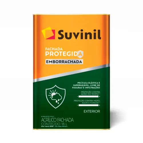 TINTA FACHADA PROTETORA EMBORRACHADA 18L BRANCO NEVE SUVINIL