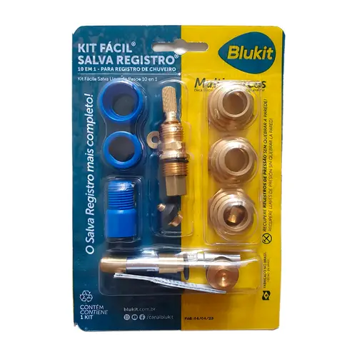 Kit Fácil Salva Registro Multimarcas 10 em 1