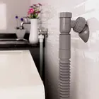 ADAPTADOR ART. 45° CINZA C/ RETENCAO P/ MAQUINA DE LAVAR ROUPA E LOUCA