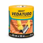 FITA VEDATUDO ASFALTICA ALUMINIO 20CMX10M VEDACIT