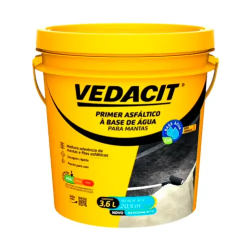PRIMER ASFALTICO BASE AGUA 3,6L VEDACIT